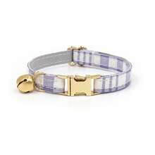 3pcs Cute Plaid Cat Collar Set With Bell, Adjustable Soft Neck Strap, Fashion Pet Accessory For Daily Walking - Multicolor - View 8