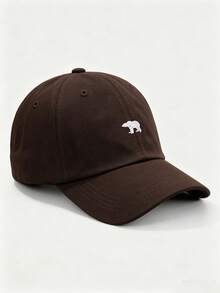 FASHION Navy Blue Bear Vintage Baseball Cap 1pc - Baseball Cap - View 2