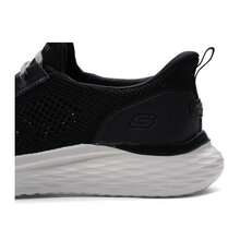 Skechers Men's Lightweight Breathable Casual Walking Shoes For Daily Wear And Commuting - Black - View 8