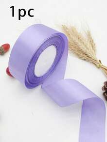 1 Roll Colorful Ribbon, 4cm Wide, 22m Long, Suitable For Making Rose Bows, Cake Decoration And Christmas Decoration, Ideal For Craft Projects And Gift Wrapping, Creative Crafts, Cake Decoration And Holiday Accents - A - View 16