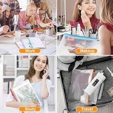 A4 Zipper File Bag, Random Color Mesh Zipper Bag, Puzzle Storage Bag, Transparent Thickened Mesh File Zipper Bag, Document Bag, Suitable For Travel, School, Office, School Supplies, Back To School Season - Multicolor - View 5