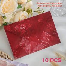 5/10/20pcs Spring Cloud Dream Series High-Quality Vintage Envelopes, Invitation Envelopes, Exquisite Fresh Greeting Cards, 16x11cm, Vintage Chinese Style Envelopes, Wedding Christmas Cards/Letters/Postcards Packaging Envelopes, Back To School Season - Multicolor - View 24