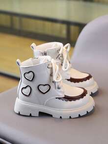 Children's Boots, New Style, Single Lining, Non-Slip, Casual - Beige - View 5