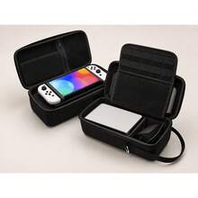 Switch NS/Switch OLED Storage Bag, Black, Can Hold Charger And Original Dock, Switch 2 Storage Bag, Joy Con 2 Controller Bag, Full Set Large Capacity Storage, Universal Portable Carrying Bag, Travel Portable Bag, Protect Device - View 14