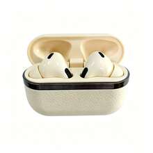Auriculares inalámbricos Bluetooth 5.3, bajos mejorados, compatibilidad universal, diseño antideslizante de cuero, llamadas HD, regalo para vacaciones - Ver 9