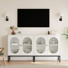 Kselythan Buffets & Sideboards - White - View 4