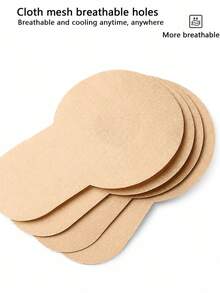 10pcs Invisible Breast Lift Tape And Nipple Covers, Disposable Non-Woven Fabric Lifting Pads, Suitable For Large Breasts, Alternative To Strapless Backless Bras - Non-woven Fabric Pattern/round - View 6
