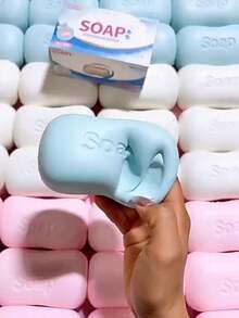 Soft Slow Rebound Stretchable Elastic Soap Squeeze Toy, Skin-Friendly Stress Relief Sensory Toy, Portable Stress Relief Toy, Suitable For Daily Commute, Bedroom Leisure, Suitable For All Ages As A Small Gift - Multicolor - View 4