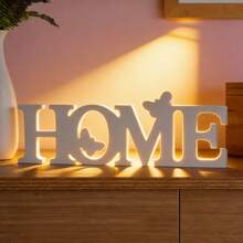 HOME Letter Decorative Crafts Are Designed In A Modern Style, Creative And Simple Way. They Are Made Of High-Density PVC Co-Extruded Board Composite Panels Suitable For Home Decoration, Party Decoration Gifts. - one-size - View 3