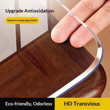 Transparent Crystal Table Mat, Oil-Proof, Waterproof, Stain-Resistant, Premium Desk Protector Pad For Desk And Tabletop, Back To School Season - A - View 6