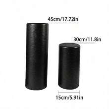 1pc Foam Roller Muscle Relaxation Hard EPP Smooth Yoga Massage Roller Leg Back Solid Fitness Roller - Multicolor - View 4