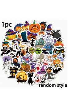 6/3/1 buah Stiker Jendela Halloween Dua Sisi Bergambar Hantu, Tahan Air, Dapat Digunakan Kembali, Stiker Hantu & Kelelawar Menakutkan, Cocok untuk Dekorasi Liburan, Rumah, Kantor, Sekolah, dan Kaca - Beraneka warna - View 9