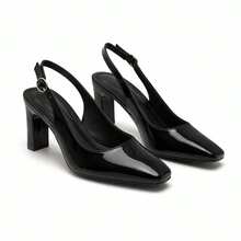 Elegant Fashion Business Women's High Heels - Black - View 2