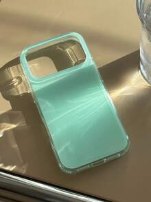奢華糖果色混搭硬殼、磨砂彩色軟殼、超薄 PC 保護殼，適用於 iPhone 11 12 13 14 15 16 17 Air 17 17 Pro 17 Pro Max - 綠色 - 查看 3