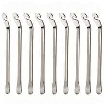 3/6/9/12pcs Bicycle Tire Lever Tire Spoon Iron Replacement Tool, Bicycle Tire Lever High-Grade Stainless Steel Rod Repair Bicycle Tube, Best Tire Replacement Tool - A - View 7