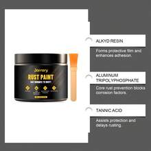 Black White Gray Anti-Rust Paint Metal Steel Iron Rust Renewal Brightening Polishing Daily Multi-Purpose Cleaning Care Strong Protection For Metal Surfaces Inhibits New Rust Formation Suitable For Various Metal Materials Home Daily Selection Daily Maintenance Infrastructure Best Choice For Friends And Family Holidays - A - View 7