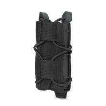 Fundaáctica para Cargador de Pistola de 9MM, Bolsa Individual para Cargador, Fundas Molle para Linterna, Soporte para Antorcha, Funda para Cuchillo de Caza, para Tiro y Airsoft TCS9 - Camuflaje negro - Ver 8