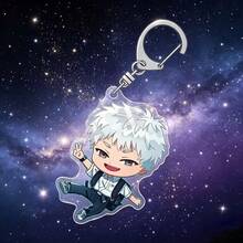 12pcs/Anime Keychain Acrylic Material Pendant, Double-Sided Layered High-Definition Pattern, Suitable For Unisex Bag Charm, Personal Hobby Small Gift, Commemorative Collection Keychain, Fan Essential - Multicolor - View 7