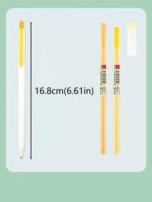 No-Sharpening Replaceable Colored Pencils, Erasable Mechanical Colored Pencil Set With Pencil Sharpener, Student Drawing Sketching Coloring Stationery - Sets - View 4