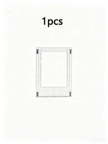 1/4/6/8/10/16pcs/Set Refrigerator Magnets, Fridge Magnets, Plastic Magnetic Photo Frames, Refrigerator Magnets, 3-Inch Photo Frame Decor, Decorative Stickers, Home Decor, Accessories, Christmas Gifts, Halloween Gifts - Transparent - View 8