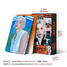 1PC 92pcs S TRAKIDS Long-Fu Felix K POP Merchandise LOMO Collection Photocard, Photo Cards, Arirang, Bts21 Accessories, Bangtan, Photo Card, Photocard - Multicolor - View 6
