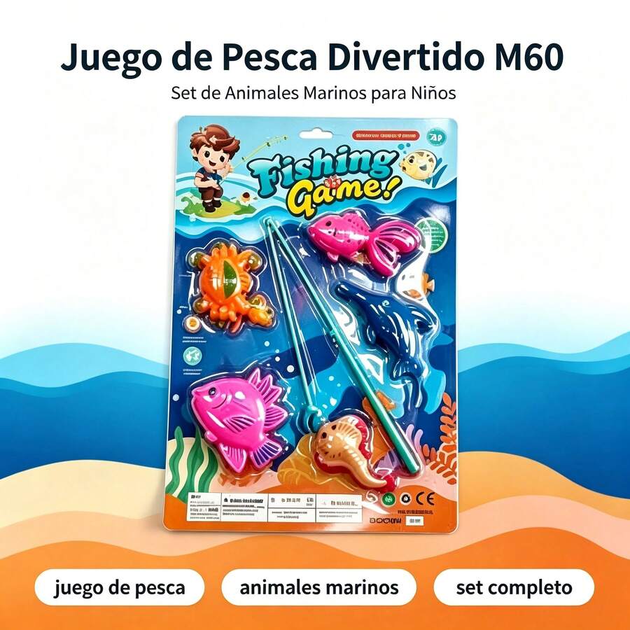 Kids Magnetic Fishing & Sorting Toys - QHW-90078 - View 1