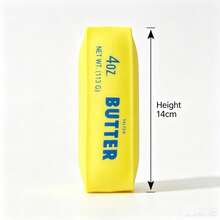 1PC 24cm Giant Butter Stick Slow Rising Soft Squishy Toy, Stress Relief Fidget Toy For Students And Adults, Crunchy Squishy, For Toddler, Halloween Decor, Halloween - Multicolor - View 3