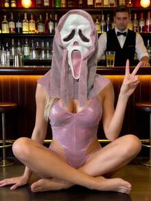 Screaming Mask - Realistic Design, High-Quality Latex Material, Excellent Role-Play Prop, Suitable For Halloween, Parties, Carnivals And Stage Performances, Perfect Holiday Gift For Friends And Family - Mask - View 4