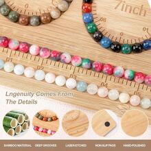 Bead Board For Jewelry Making, Bracelet Making Kit, Compact Portable | Jewelry Starter Kit, Jewelry Making Supplies, Bracelet Design Board, Bracelet - White - View 3