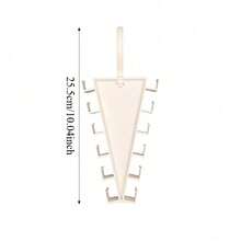 V-Shaped Hook Closet Storage Rack For Bags, Hats And Scarves, Space-Saving Multi-Function Dorm Organizer Shelf - Multicolor - View 7