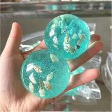 Ocean Shell Coconut Oil Squishy Ball, Soft Gel Slow Rebound Squeeze ...