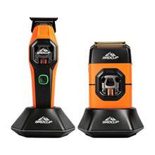 BRDCLIP Professional Hair Clipper Set Vector Motor 13000RPM Hair Trimmer With Base Electric Shaver Metal Body LED Indicator Light Barber Shop Machine BRD-2601/BRD-2602/BRD-2603 - Multicolor - View 14