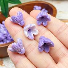 10 Pcs Hawaiian Pakalana Beads,15x12mm Pikake Beads,Resin Flower Pakalana Beads, Suitable For DIY Jewelry, Car Hangers, Bag Hangers And Garland Making - 10pcs-pakalana Beads - View 13