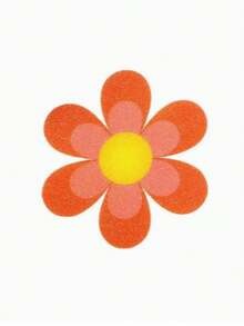 10pcs Non-Slip Flower Stickers For Bathroom Bathtub, Cartoon Letter Dog Paw Floral Design, Waterproof Anti-Slip PEVA Stickers - Multicolor - View 9
