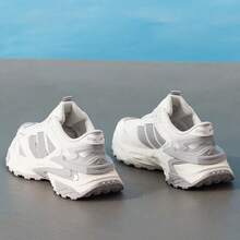 Adidas New XLG STORM Unisex Thick-Sole Dad Sneakers Casual Shoes - White/silver Grey - View 5