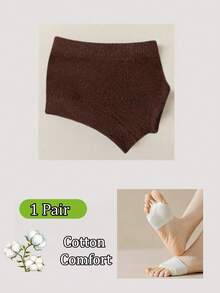 1/3/4 Pairs Bikini Cotton Split Toe Socks, Summer Thin Half-Palm Invisible Two-Toe Socks, Matching Flip-Flops - Multicolor - View 40