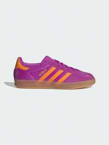 Adidas Women's Classic Retro Sports Shoes Spring/Autumn, Skate Shoes, T-Toe Training Shoes IH0277 - Orange-purple - View 1