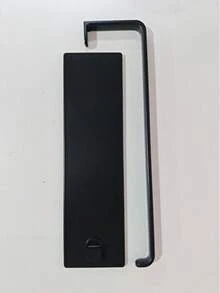1pc No-Drill Self-Adhesive Single Bar Towel Rack, Wall-Mounted Space-Saving Design, Suitable For Bathroom And Kitchen; Also Available Self-Adhesive Paper Towel Holder For Under Cabinet, Can Store Plastic Wrap, Suitable For Home, RV And Commercial Use, Durable Home Organization Accessory - Multicolor - View 12