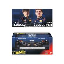 Mattel Hot Wheels Premium F1 Red Bull Mobil Balap Die-Cast Skala 1:64, Termasuk Mobil Balap Mercedes-Benz Haas Sauber F1, Model Mainan Kolektor 2 Bagian, Cocok Untuk Anak Laki-Laki Usia 3 Tahun Ke Atas, Hadiah Kembali ke Sekolah - MultiWarna - View 3