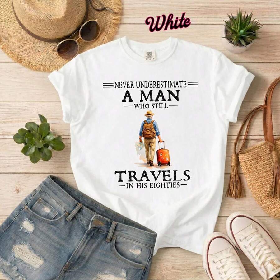Men T-Shirts - White - View 1