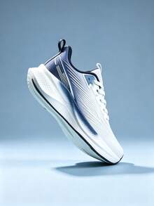Women's Lightweight Athletic Shoes - Airflow Design, Breathable And Comfortable - Durable Casual Lace-Up Shoes - Perfect For Outdoor Running And Everyday Wear - Blue - View 9