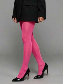 Women's Slim Fit Anti-Snag Tights - Multicolor - View 5