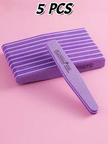 100/180 Grit Nail File And Buffer Set, Double-Sided Sandpaper File, Washable Buffer, Suitable For Natural Nails And Acrylic Nails, Professional Manicure Tools - Multicolor - View 16
