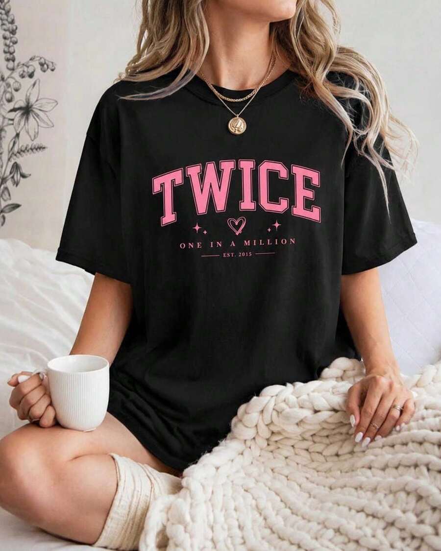 Women T-Shirts - 黑色 - 查看 1