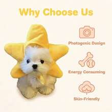 Cute Pet Headwear Cat Dog Hat Small Pet Photo Prop Interactive Play Daily Wear Accessory - Multicolor - View 9