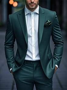Fatos para homem - Verde escuro - Ver 3
