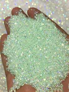 1440pcs Mixed Color Round Flat Back Rhinestones Resin Crystal Gems DIY Craft Decorations For Manicure Garment Phone Case Decor - Multicolor - View 18