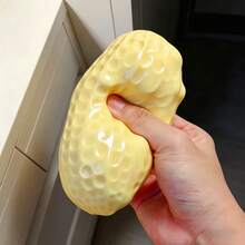 1 buah Mainan Balok Susun Squishy, Nilai Estetika Tinggi, Desain Kacang Keberuntungan, Pereda Stres, Karet Lembut Seperti Lumpur, Pantulan Lambat, Dapat Diremas dengan Jari - MultiWarna - View 3