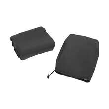 New Black Firewood Log Rack Cover, Durable Cover Store Outdoor, 244cmx61cmx107cm - B - View 11