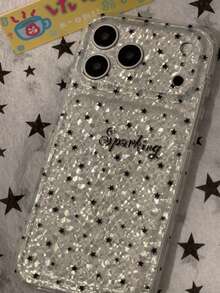 Vintage Black Brown Tortoise Shell Foil Pattern Phone Case Compatible With IPhone 16 Pro Max Apple 15 Soft Shell 14 New 12 Pro Full Coverage 13 Pro Max Anti-Drop Protective Cover For Women 18 Pro Max - Silver - View 4
